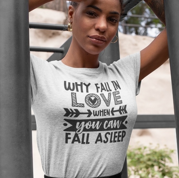 Why Fall in‎ Love Tee - Picture 1 of 2